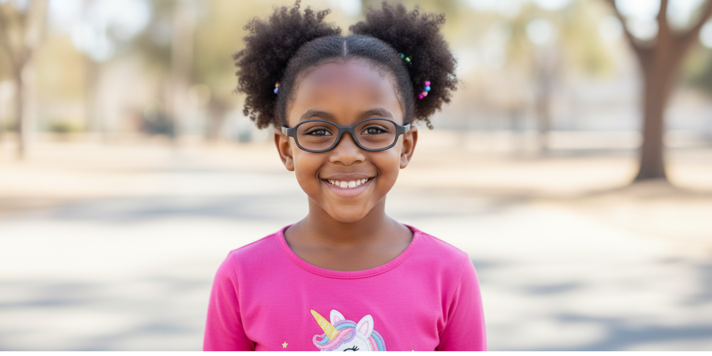 Full Rim Oval Magneto Classic Kids Eyeglasses