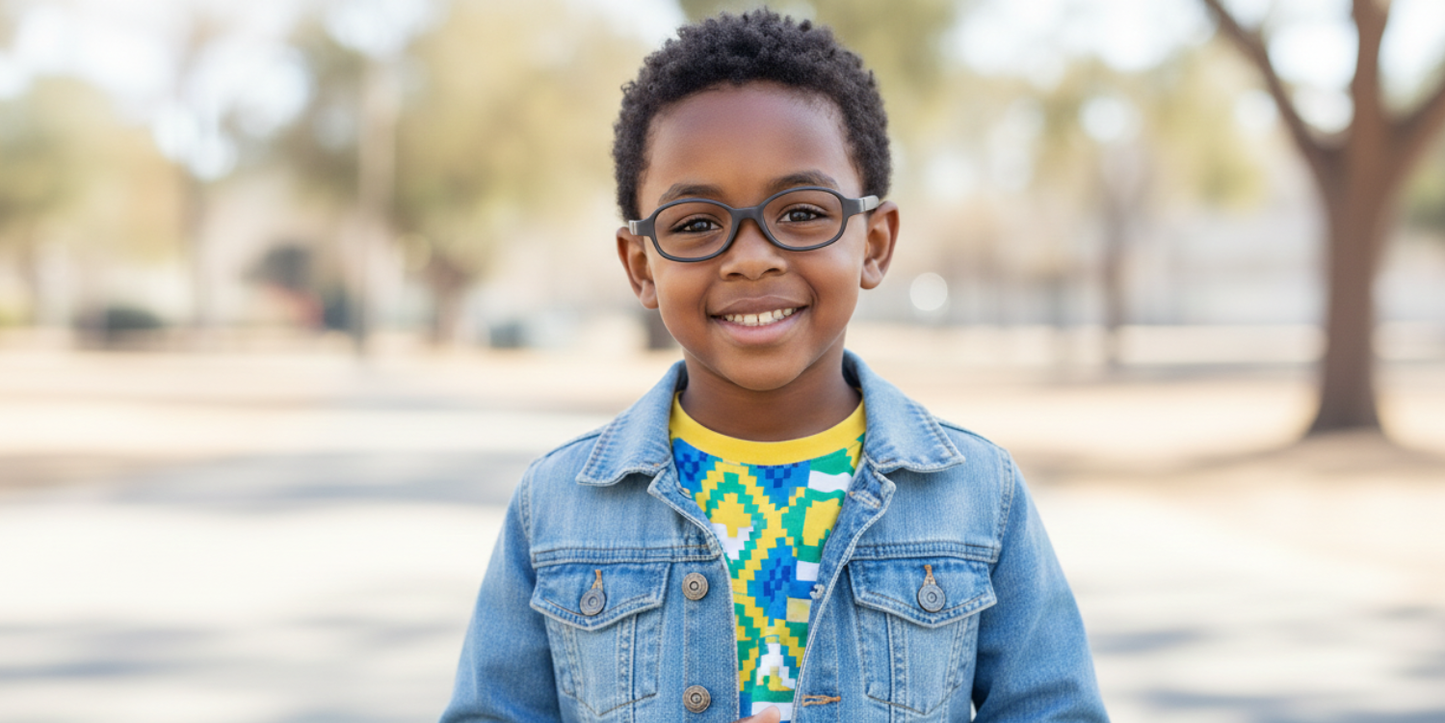 Full Rim Oval Magneto Classic Kids Eyeglasses