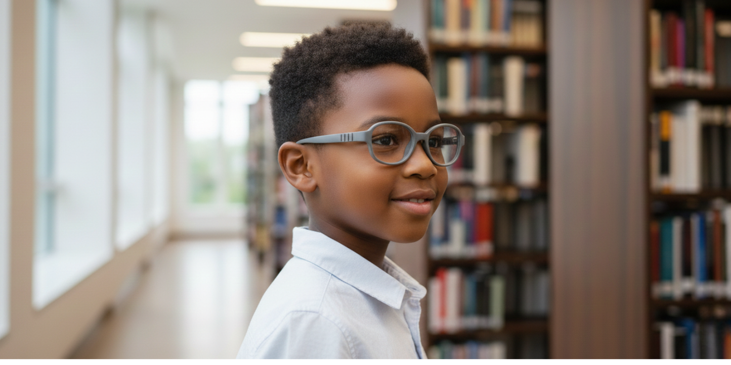 Full Rim Oval Magneto Classic Kids Eyeglasses