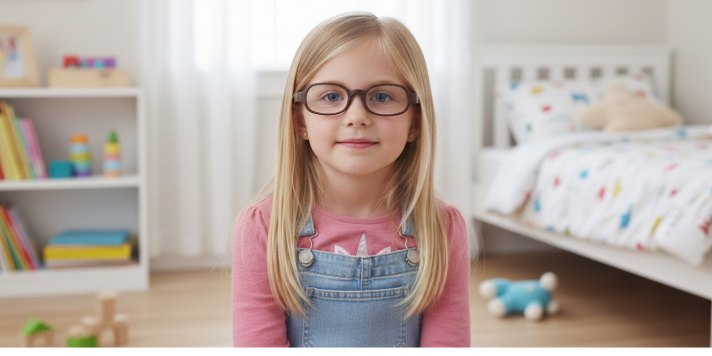 Full Rim Oval Magneto Classic Kids Eyeglasses