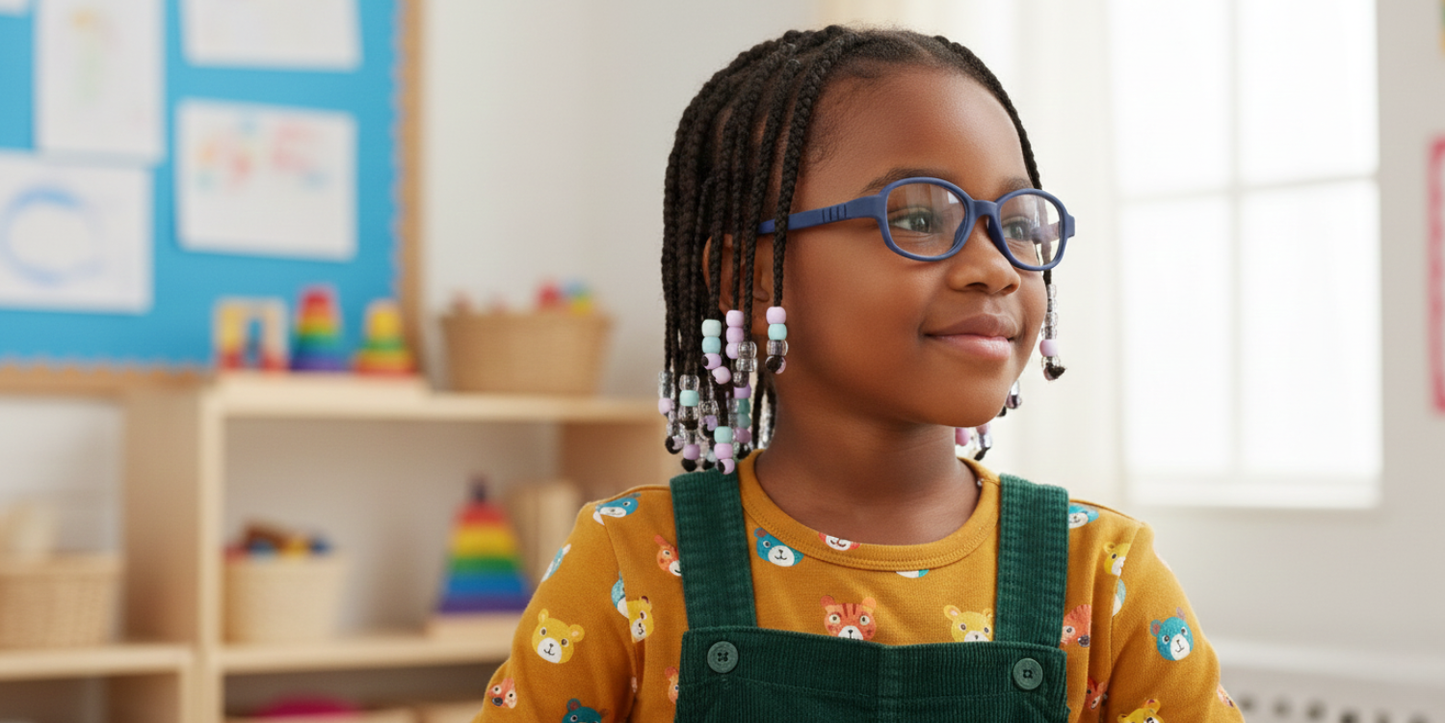 Full Rim Oval Magneto Classic Kids Eyeglasses