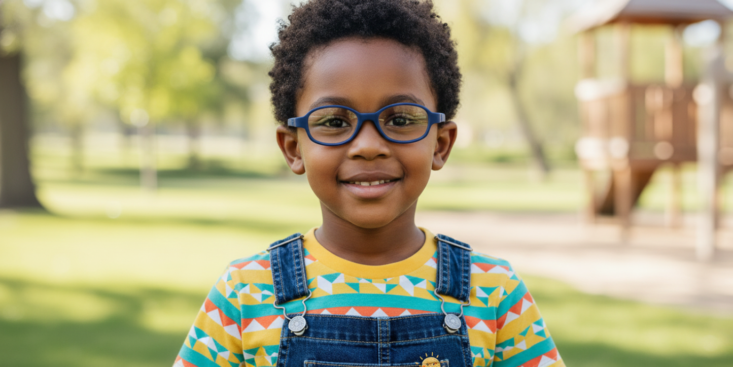 Full Rim Oval Magneto Classic Kids Eyeglasses