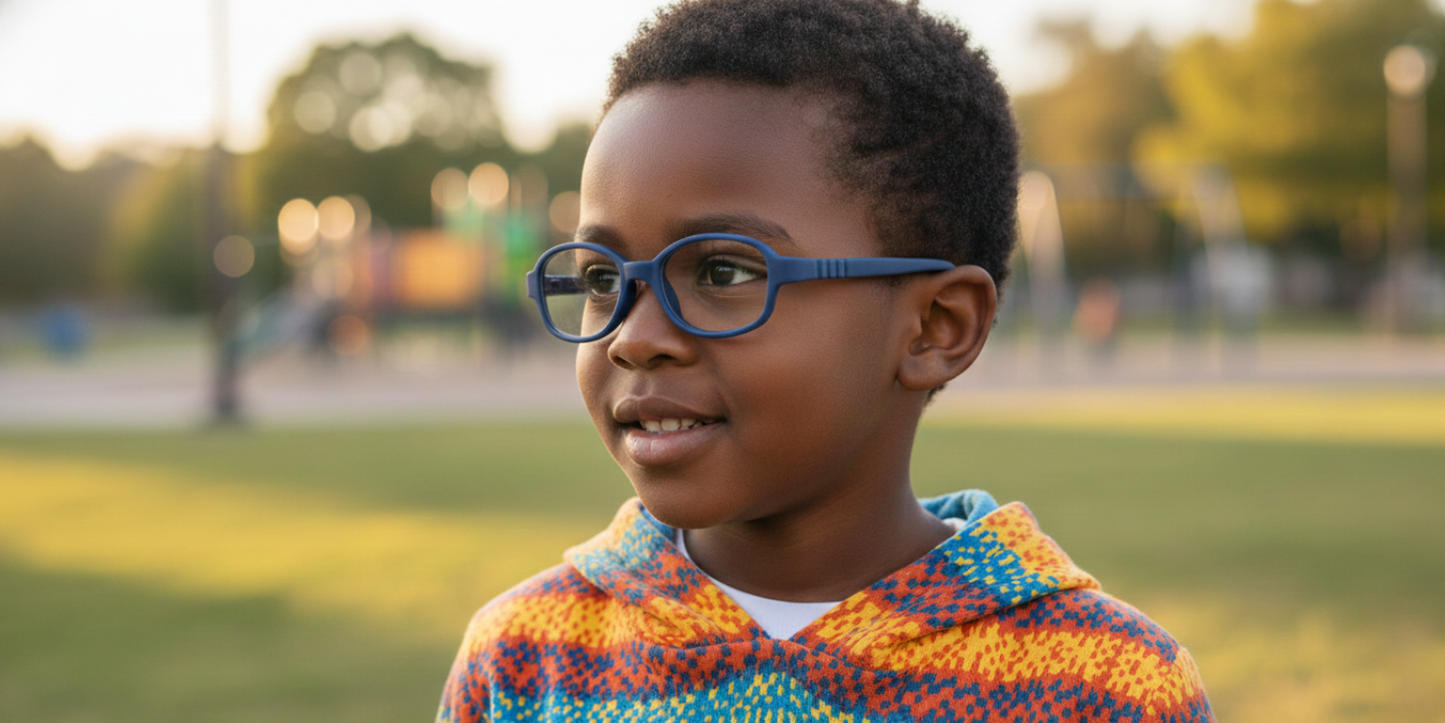 Full Rim Oval Magneto Classic Kids Eyeglasses