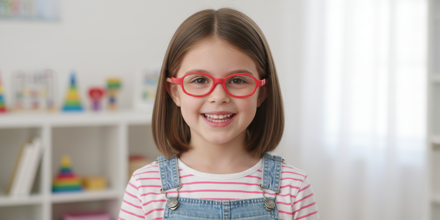 Full Rim Oval Magneto Classic Kids Eyeglasses