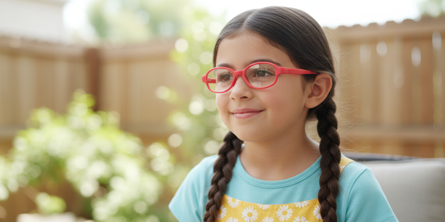 Full Rim Oval Magneto Classic Kids Eyeglasses