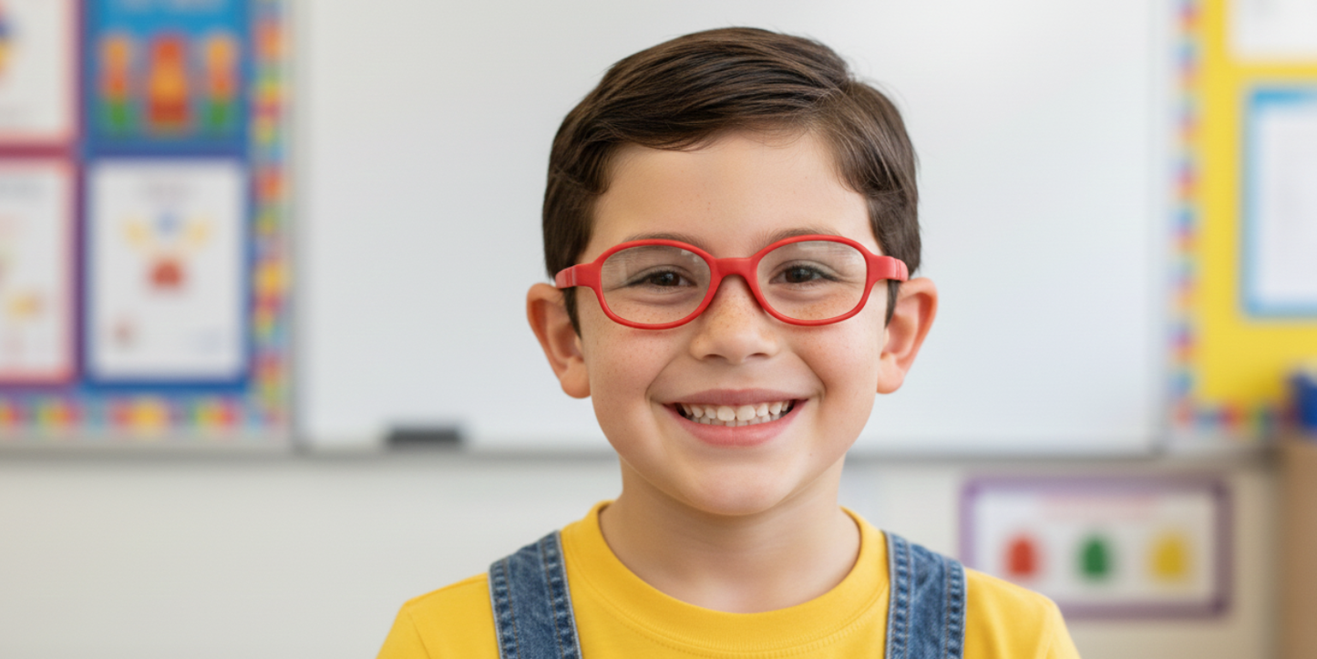Full Rim Oval Magneto Classic Kids Eyeglasses