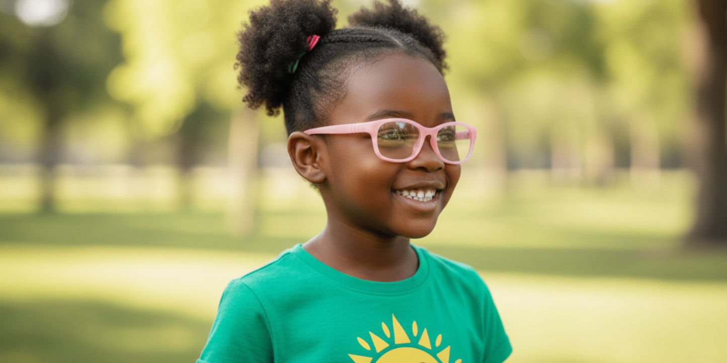 Full Rim Rectangle Magneto Classic Kids Eyeglasses