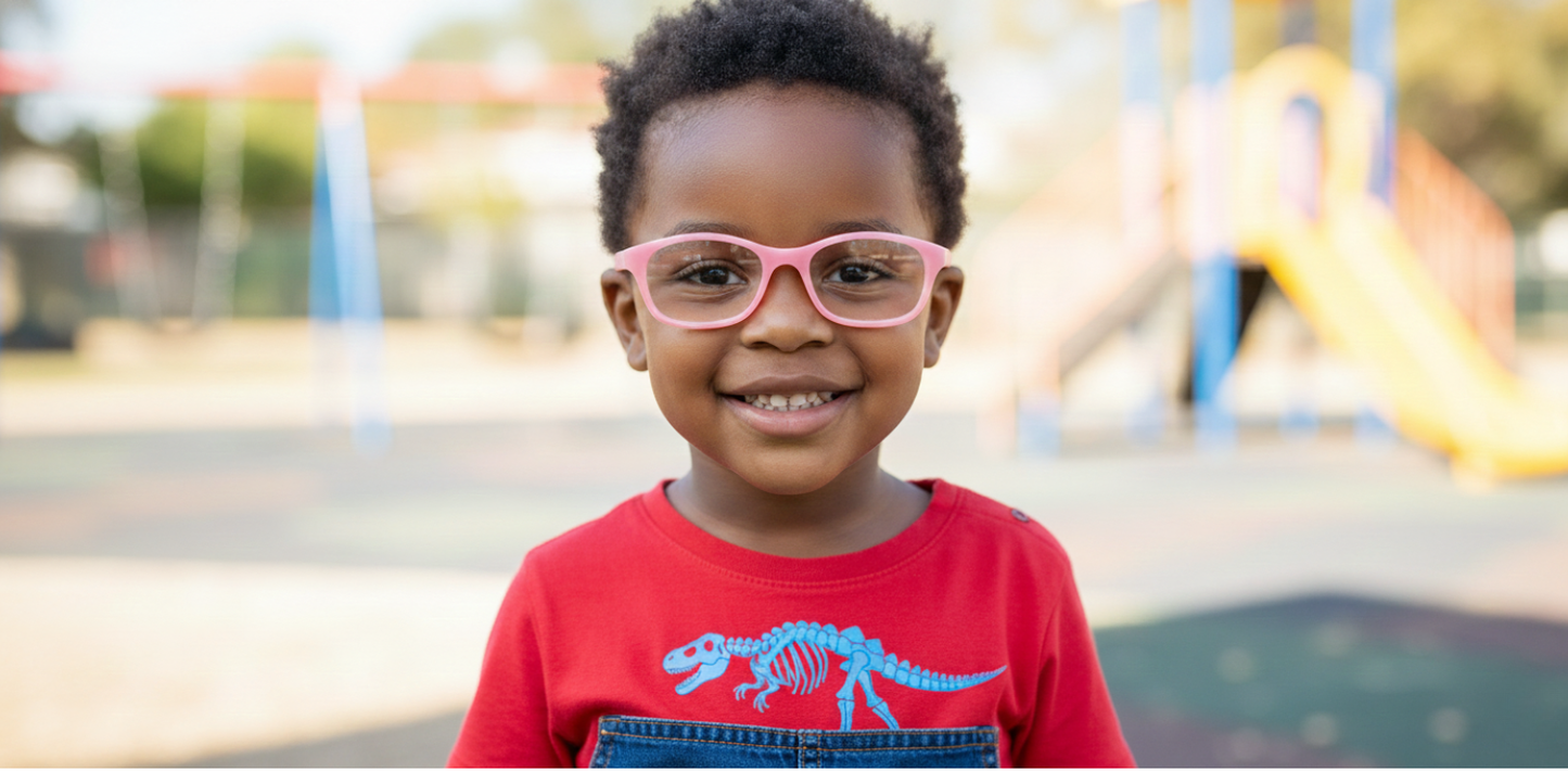 Full Rim Rectangle Magneto Classic Kids Eyeglasses