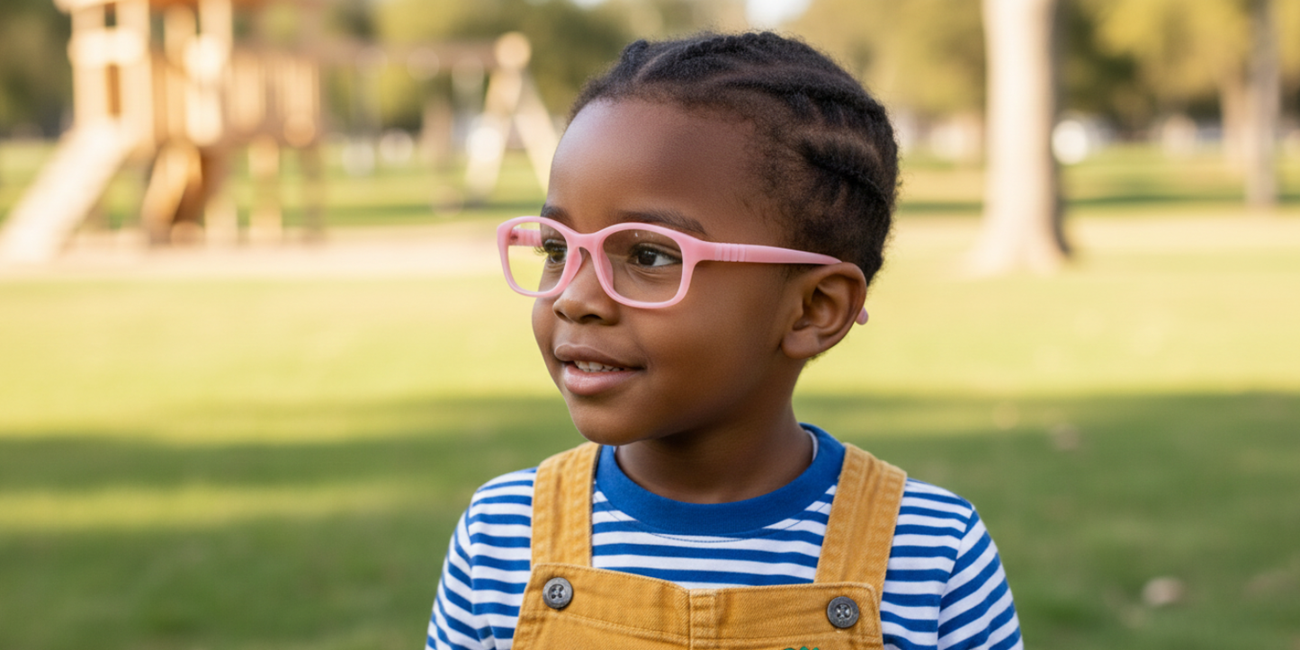 Full Rim Rectangle Magneto Classic Kids Eyeglasses