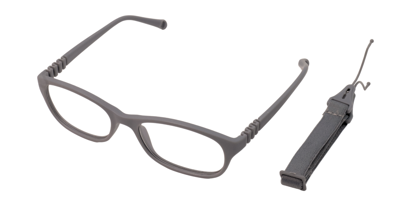 Full Rim Rectangle Magneto Classic Kids Eyeglasses