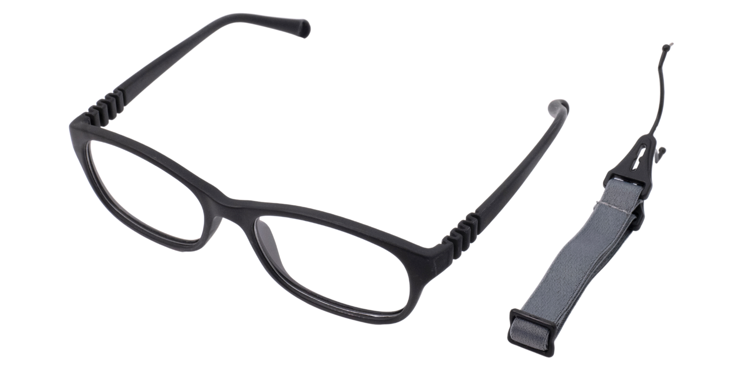 Full Rim Rectangle Magneto Classic Kids Eyeglasses