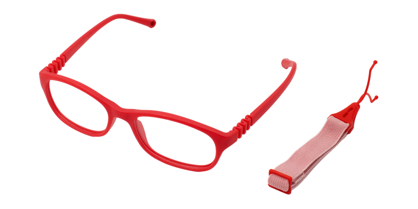 Full Rim Rectangle Magneto Classic Kids Eyeglasses