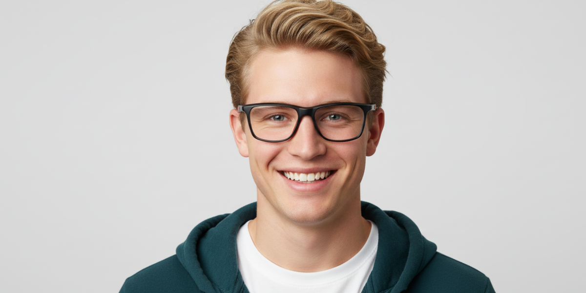 Full Rim Rectangle Classic Sports Eyeglasses
