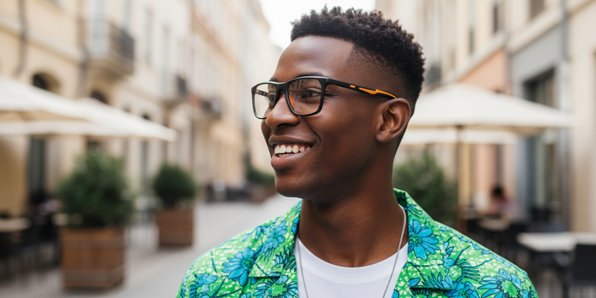 Full Rim Rectangle Classic Sports Eyeglasses