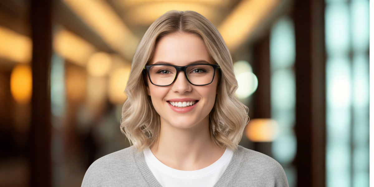 Full Rim Rectangle Classic Sports Eyeglasses