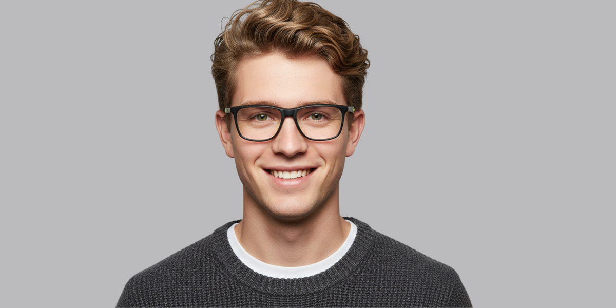 Full Rim Rectangle Classic Sports Eyeglasses