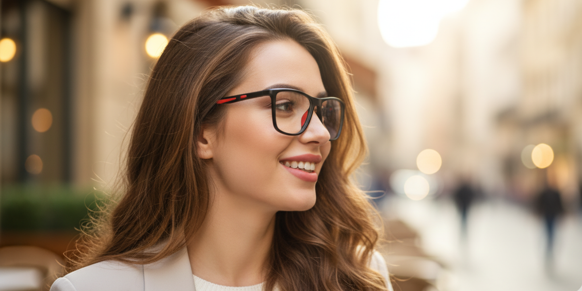Full Rim Rectangle Classic Sports Eyeglasses