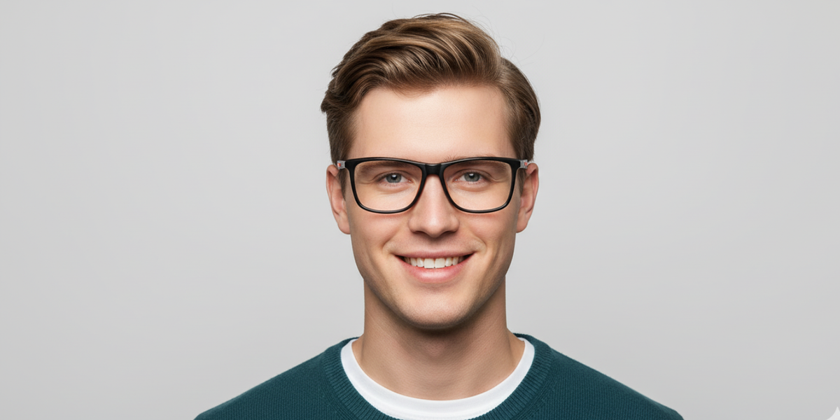 Full Rim Rectangle Classic Sports Eyeglasses