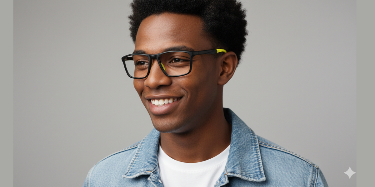 Full Rim Rectangle Classic Sports Eyeglasses
