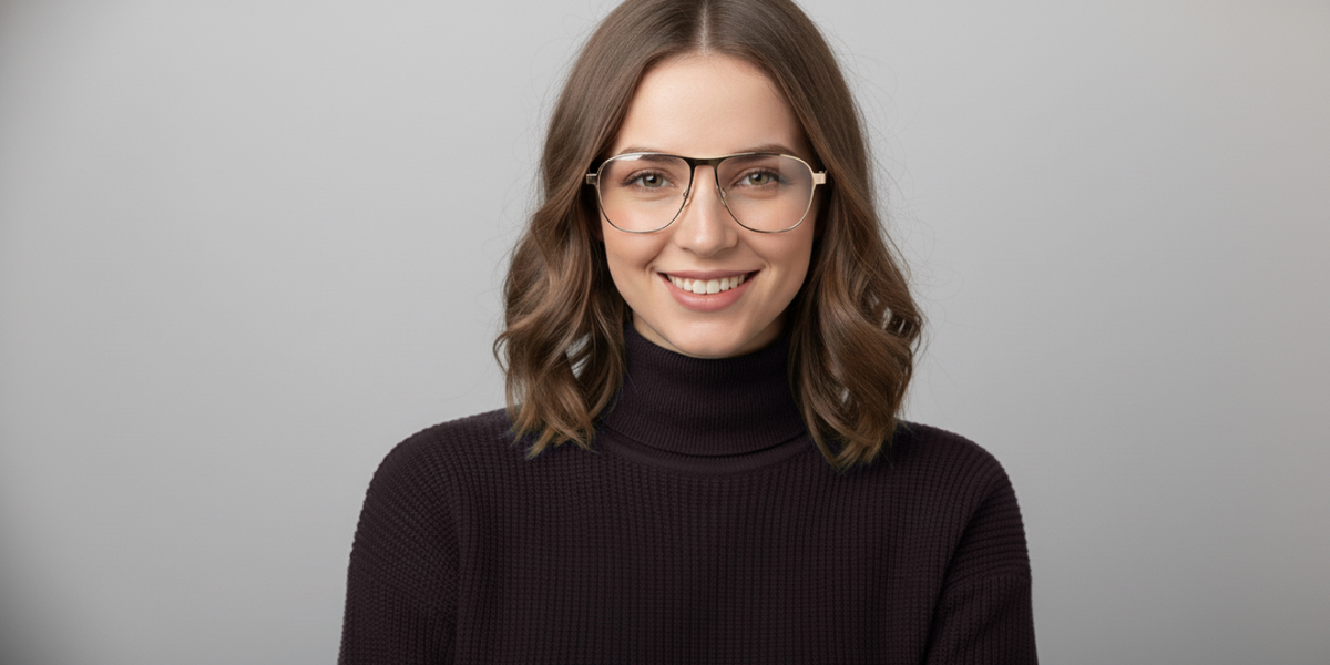 Full Rim Aviator Classic Eyeglasses