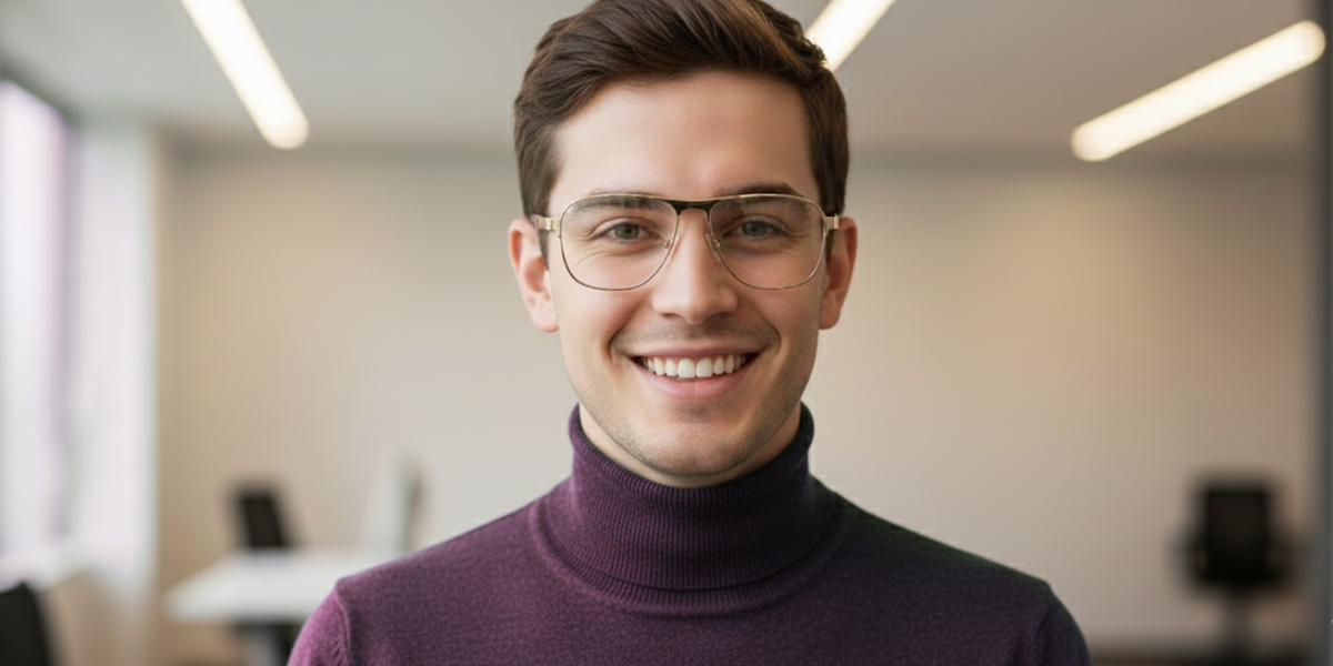 Full Rim Aviator Classic Eyeglasses