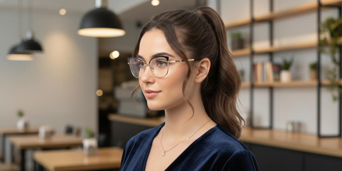 Full Rim Cat Eye Classic Eyeglasses