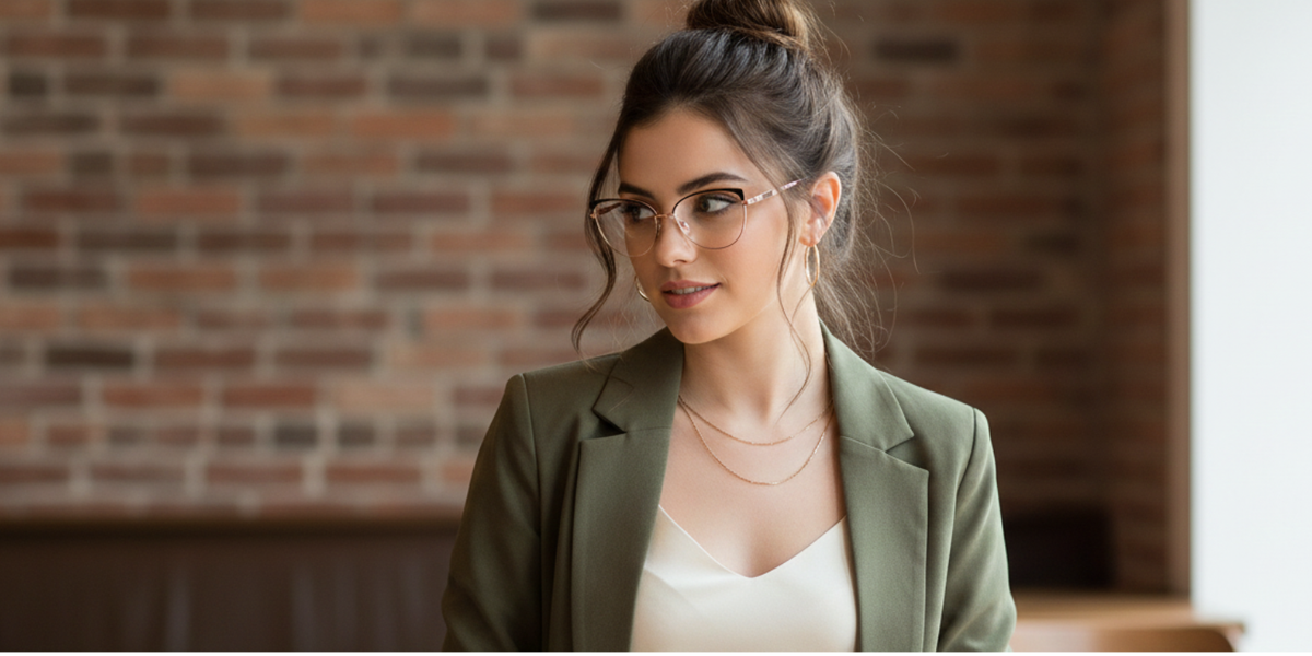 Full Rim Cat Eye Classic Eyeglasses