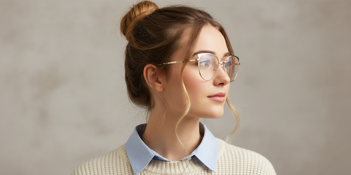 Full Rim Cat Eye Classic Eyeglasses