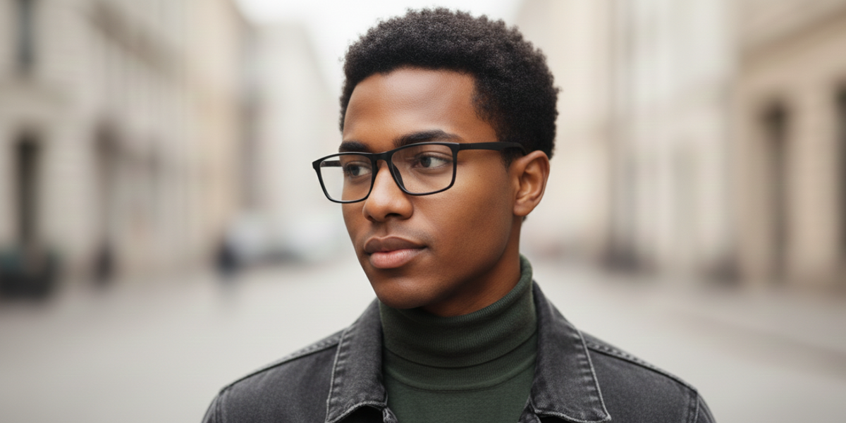 Full Rim Rectangle Classic Sports Eyeglasses