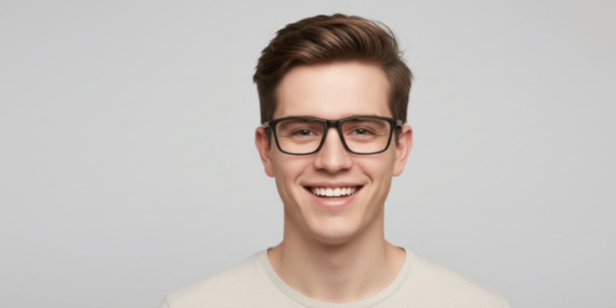 Full Rim Rectangle Classic Sports Eyeglasses