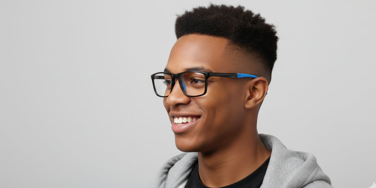 Full Rim Rectangle Classic Sports Eyeglasses