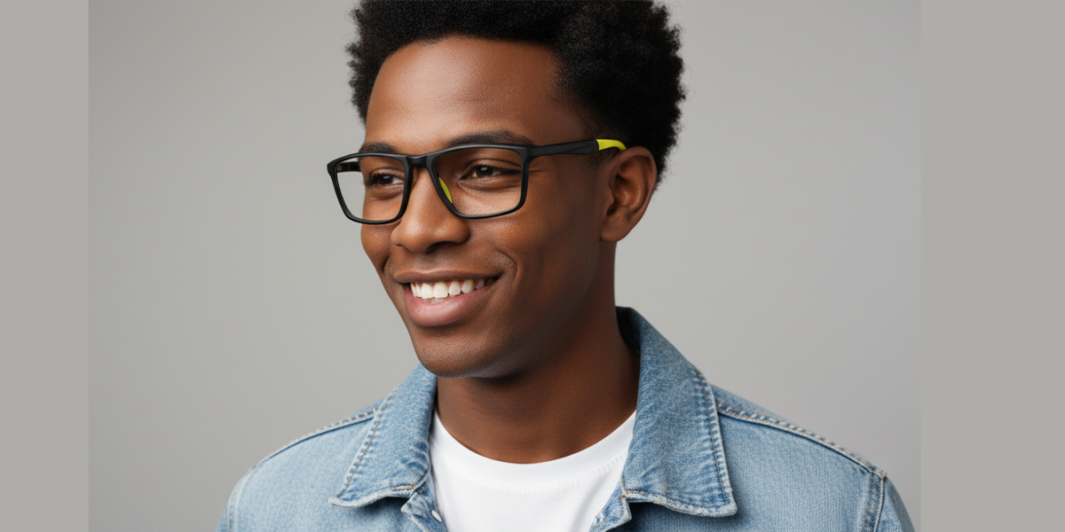 Full Rim Rectangle Classic Sports Eyeglasses