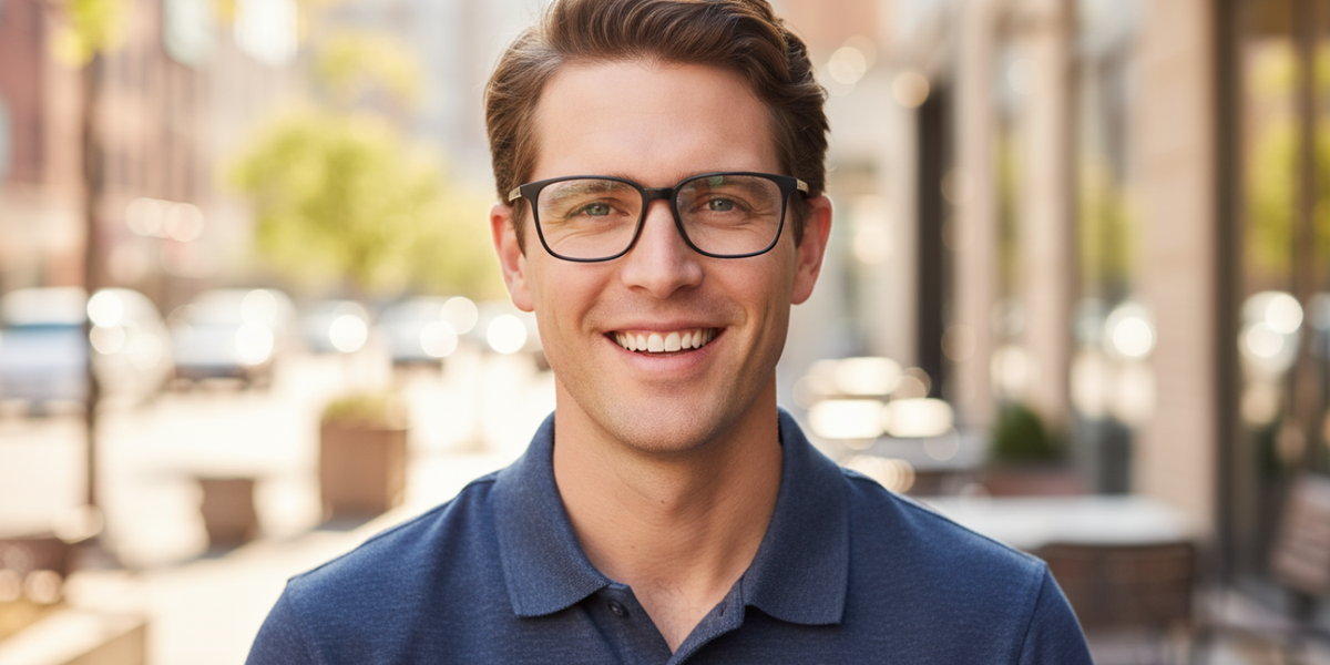 Full Rim Rectangle Classic Eyeglasses