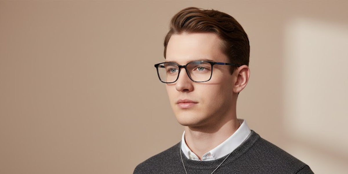 Full Rim Rectangle Classic Eyeglasses