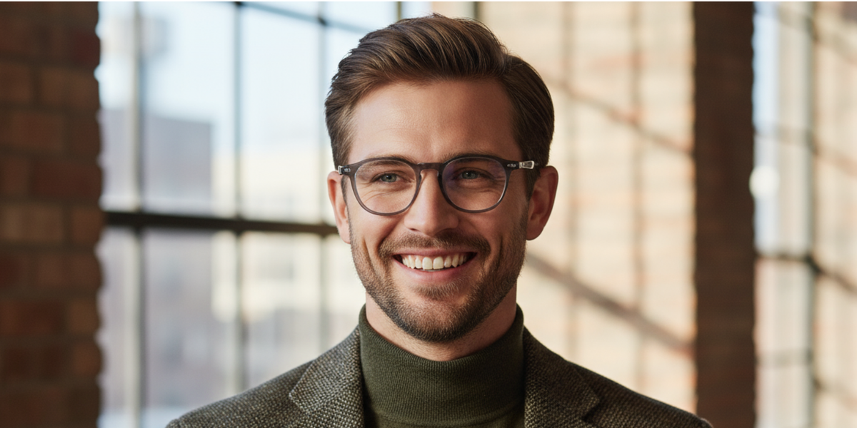 Full Rim Square Classic Eyeglasses