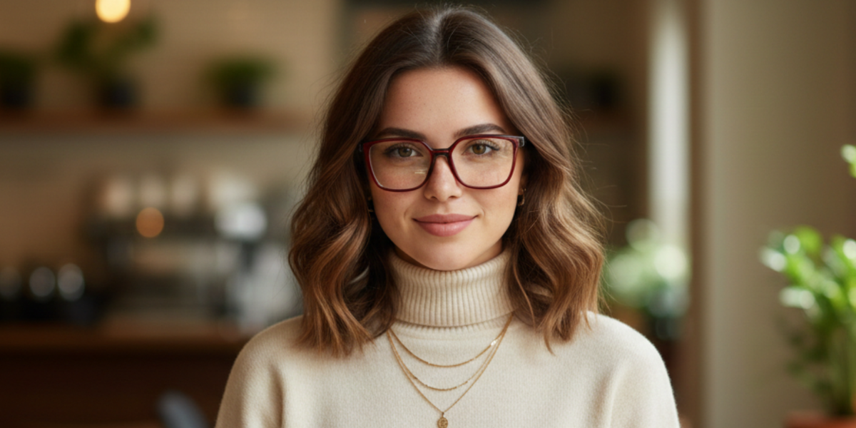 Full Rim Square Premium Eyeglasses