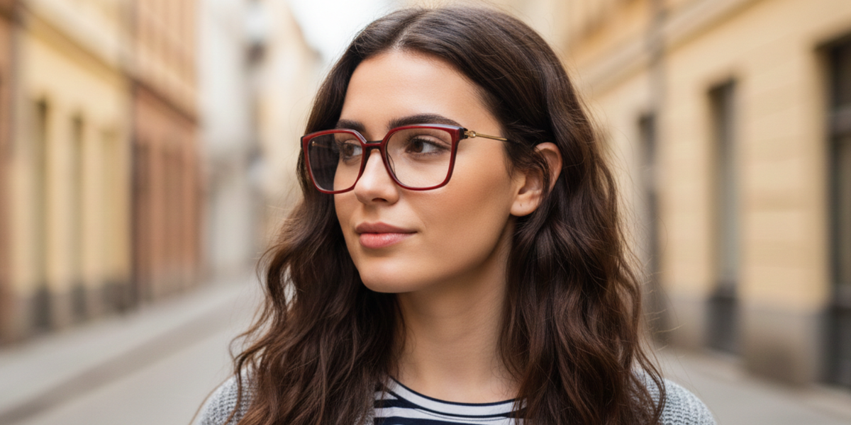 Full Rim Square Premium Eyeglasses