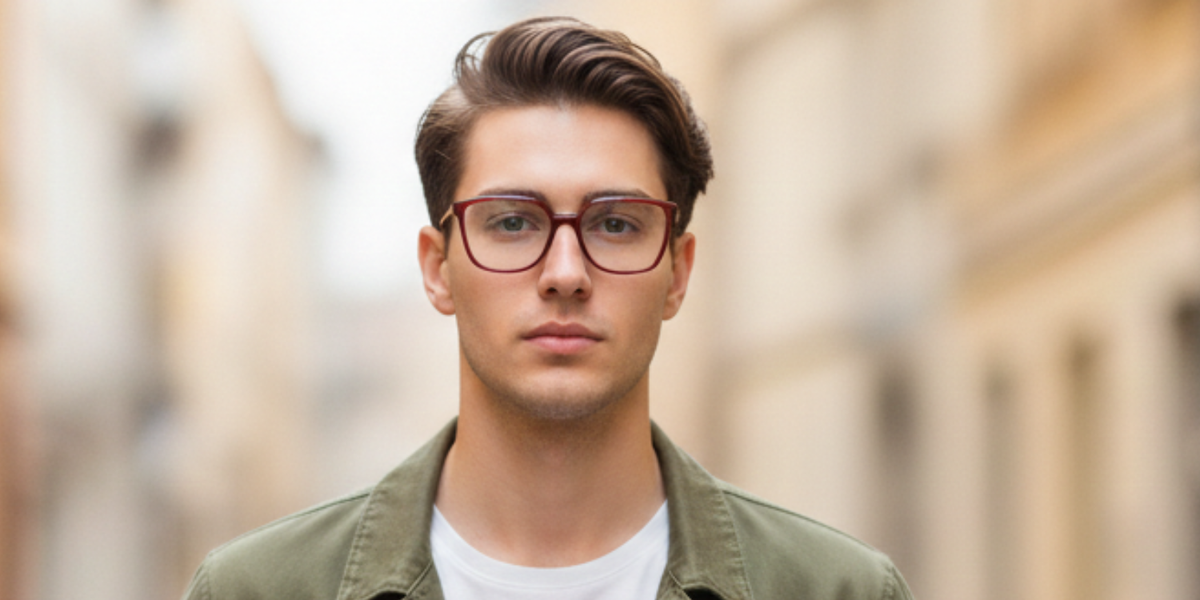 Full Rim Square Premium Eyeglasses