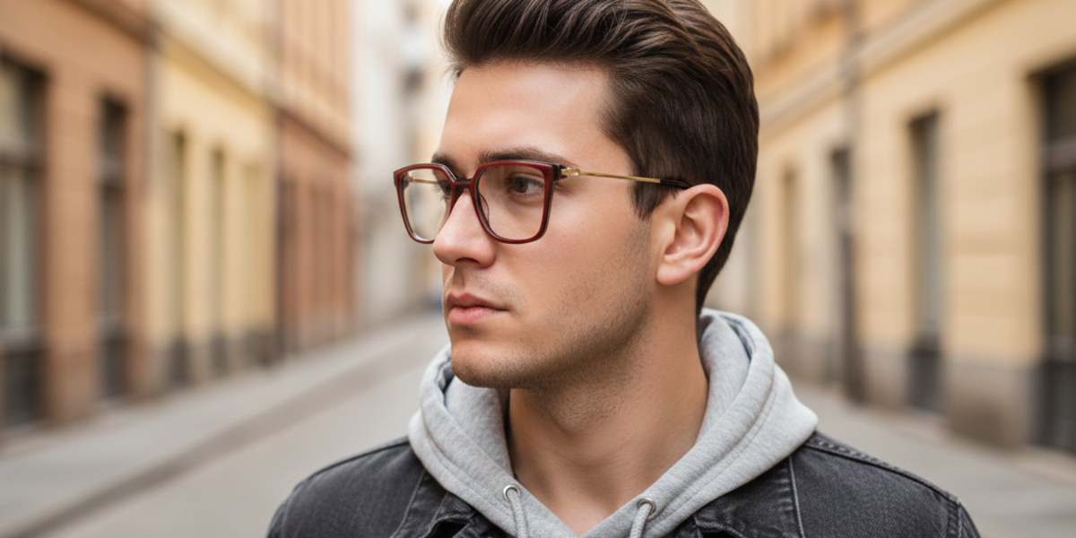 Full Rim Square Premium Eyeglasses