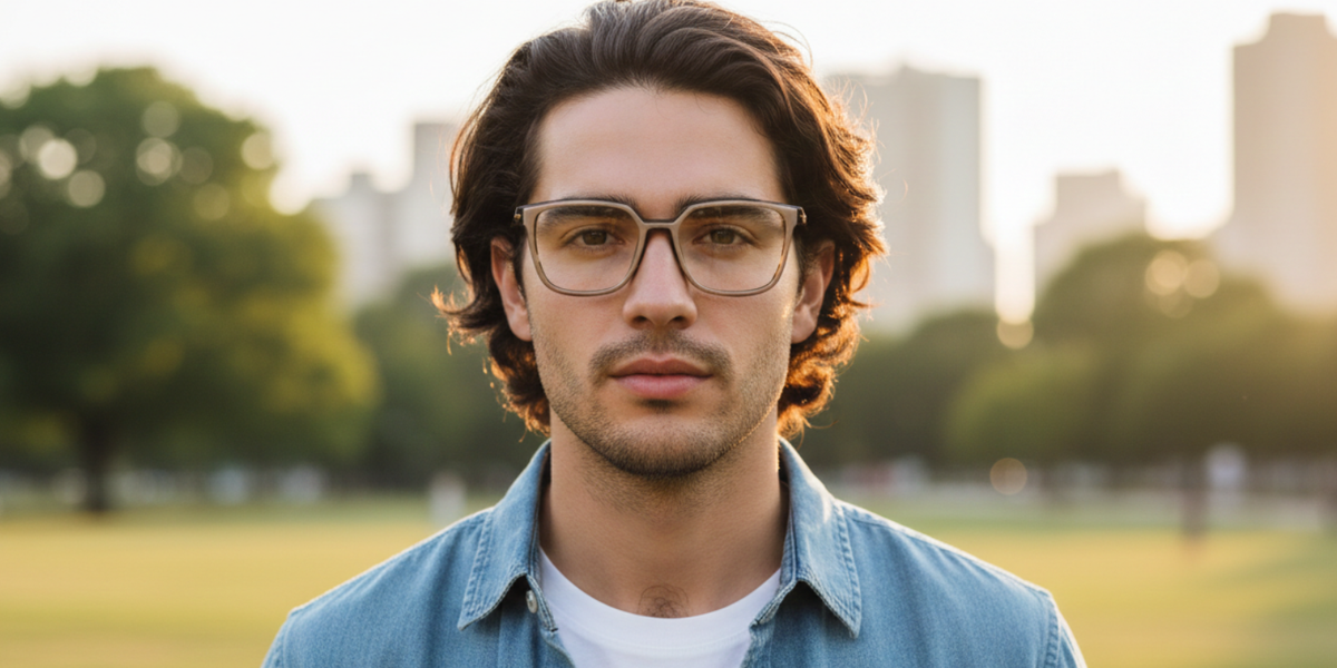 Full Rim Square Premium Eyeglasses