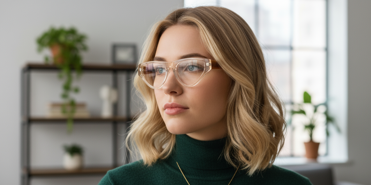 Full Rim Cat Eye Premium Eyeglasses