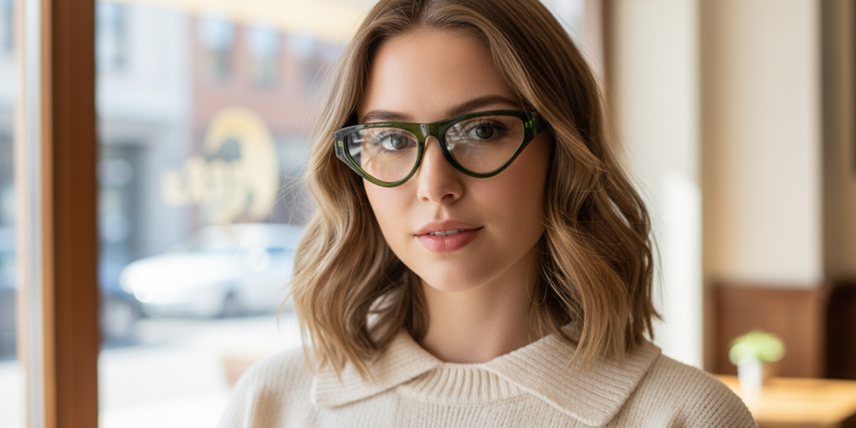 Full Rim Cat Eye Premium Eyeglasses