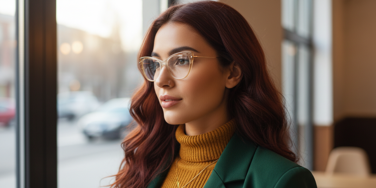Full Rim Cat Eye Premium Eyeglasses