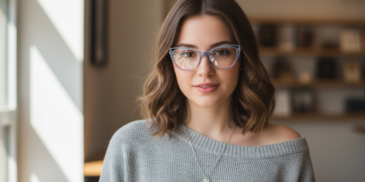Full Rim Cat Eye Premium Eyeglasses