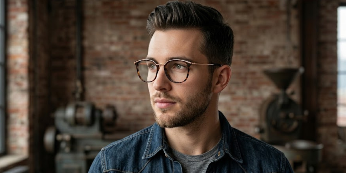Full Rim Square Premium Eyeglasses