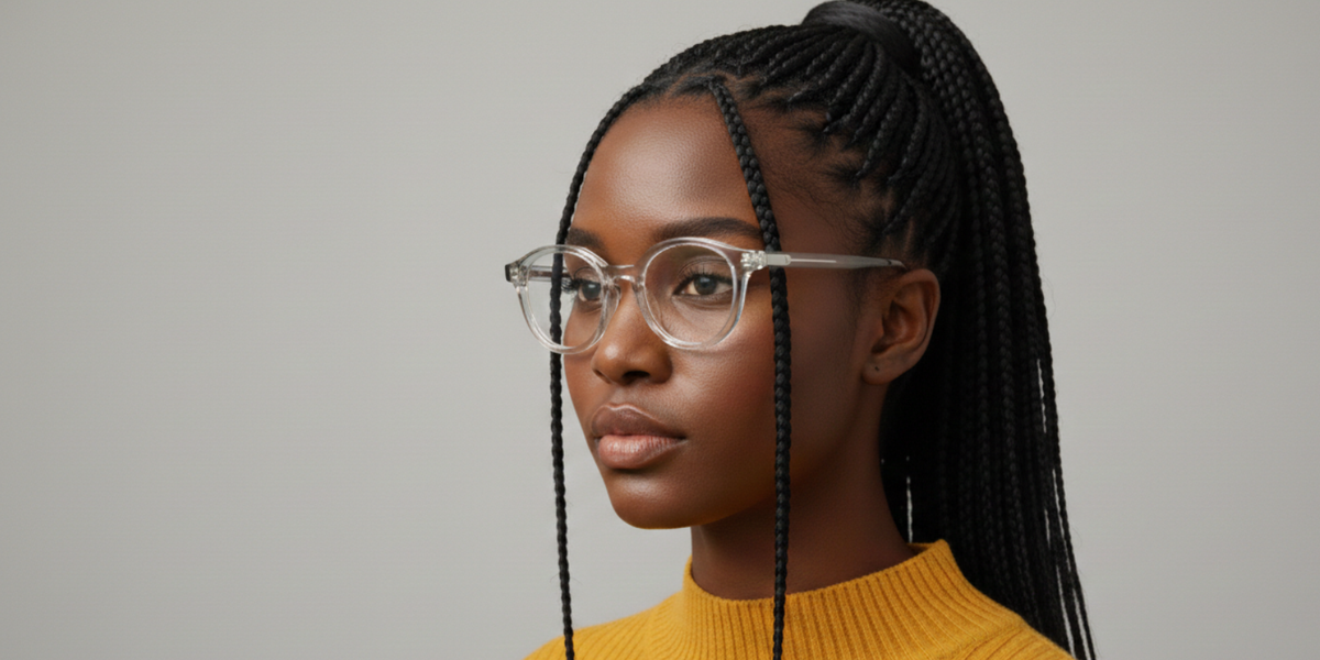 Full Rim Round Premium Eyeglasses