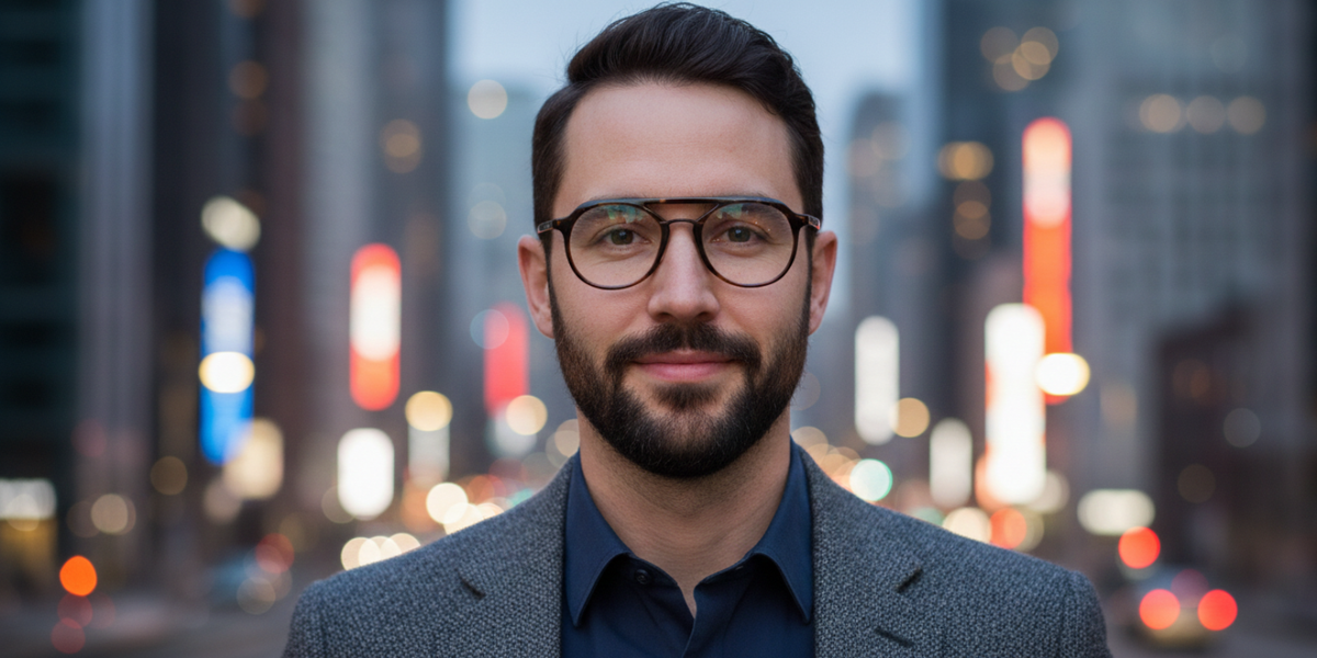 Full Rim Double Bridge Round Aviator Classic Eyeglasses