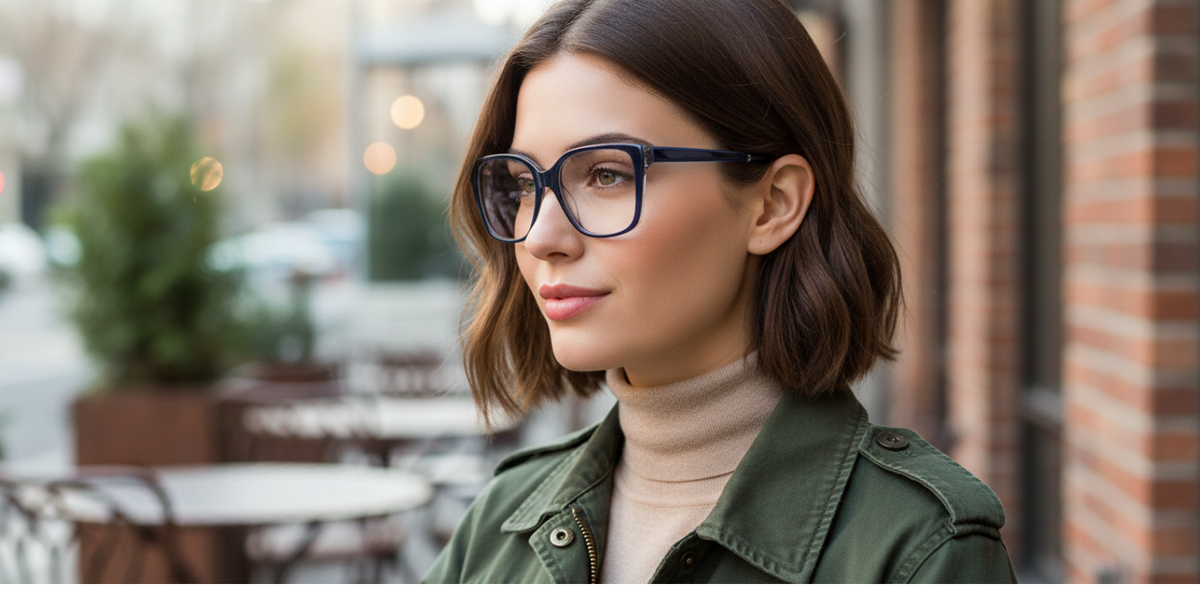 Full Rim Rectangle Classic Eyeglasses