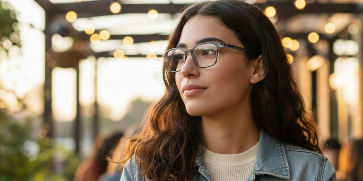 Full Rim Square Premium Eyeglasses