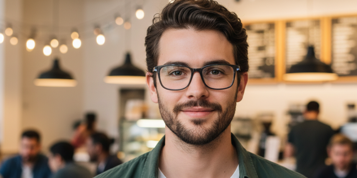 Full Rim Square Premium Eyeglasses